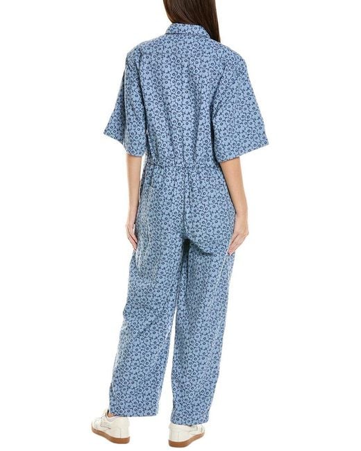 Marimekko Red Kukkein Unikko Jumpsuit