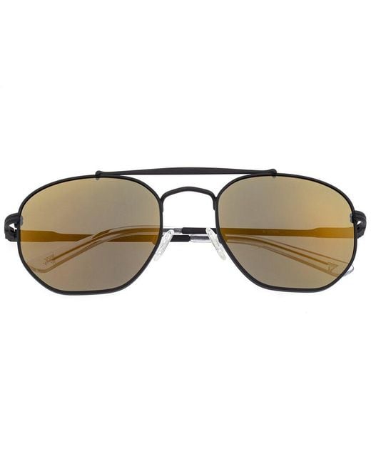 Sixty One Brown Stockton 54mm Polarized Sunglasses for men