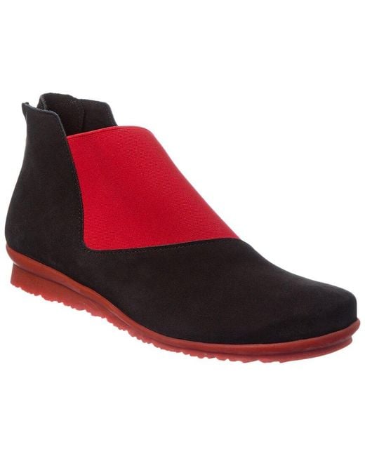 Arche Red Barzem Suede Bootie