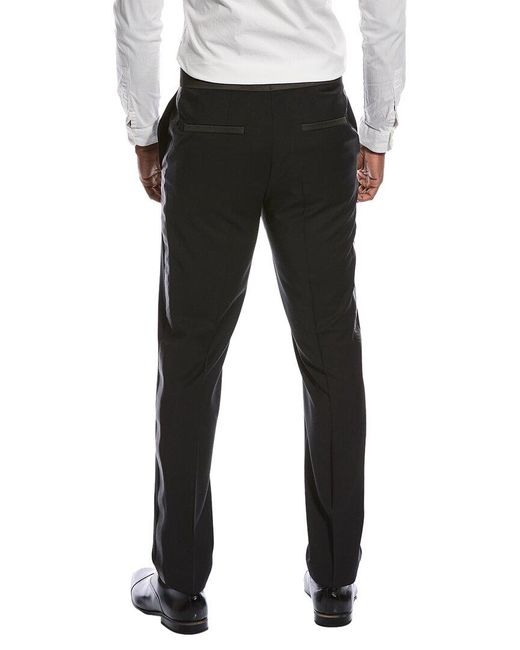 Boss Black Wool-blend Trouser for men