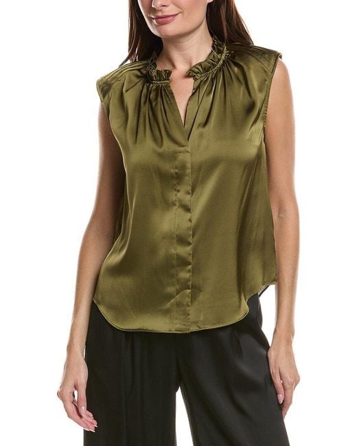 Ramy Brook Green Kalani Top