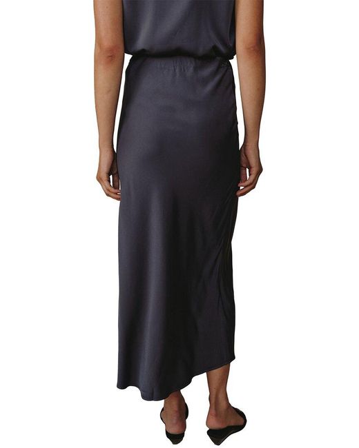 Bella Dahl Black Bias Maxi Skirt