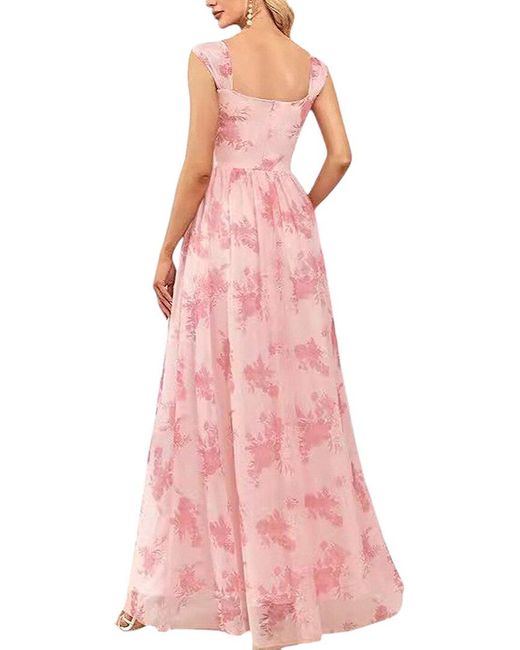 Luna Tuccini Pink Maxi Dress