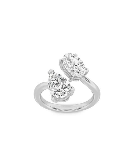 Lab Grown Diamonds White 14K 3.00 Ct. Tw. Lab-Grown Diamond Ring