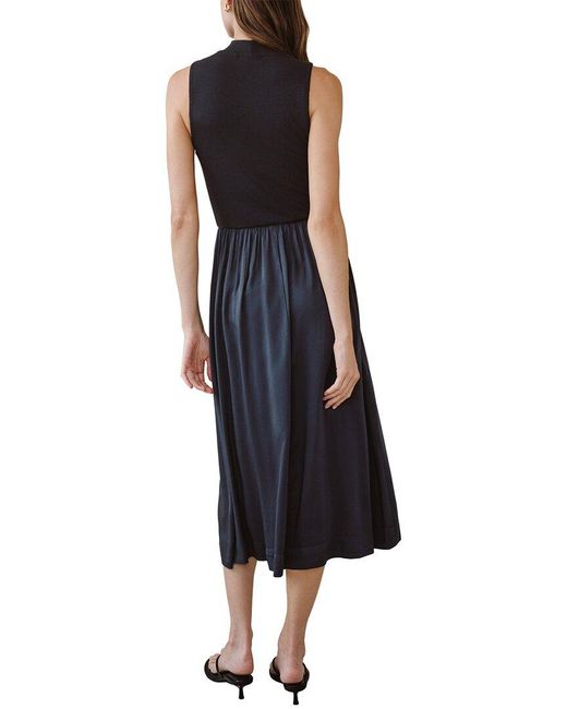 Bella Dahl Blue Midi Dress