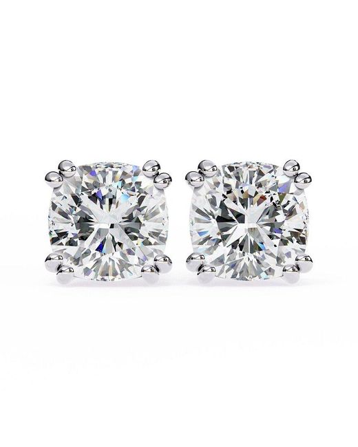 Lab Grown Diamonds White 14K 2.00 Ct. Tw. Lab-Grown Diamond Earrings