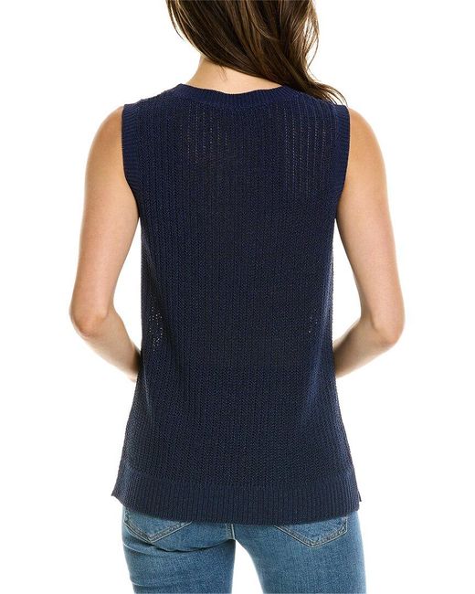 J.McLaughlin Blue Lena Sweater