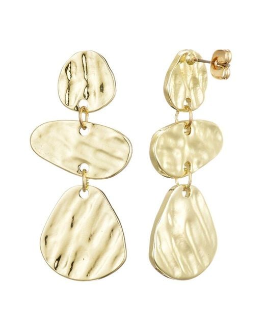 Adornia Metallic Plated Miro Earrings