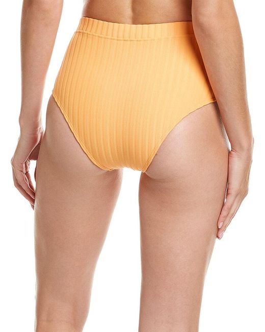 Solid & Striped Orange The Lilo Bikini Bottom