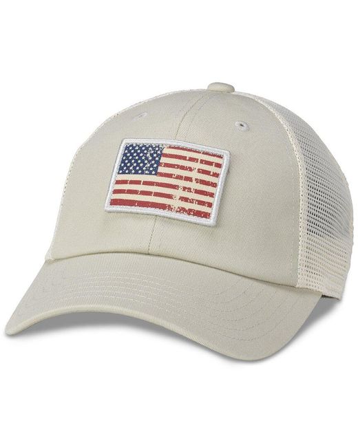 American Needle Gray Ballpark Mesh Hat for men