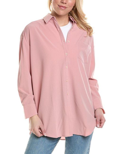 925 Fit Pink Chez-mise Shirt
