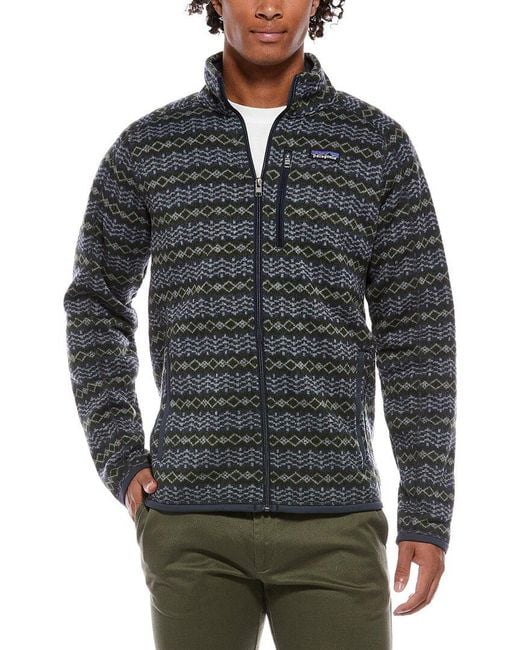 Patagonia Gray Better Sweater Jacket for men
