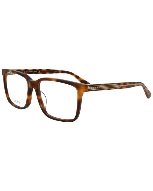 Gucci GG0385OA 55mm Optical Frames in Brown | Lyst