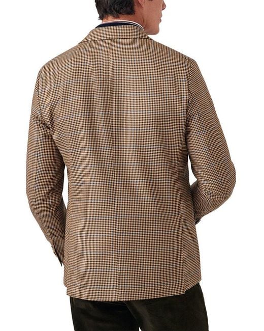 J.McLaughlin Blue Suffolk Jacket for men
