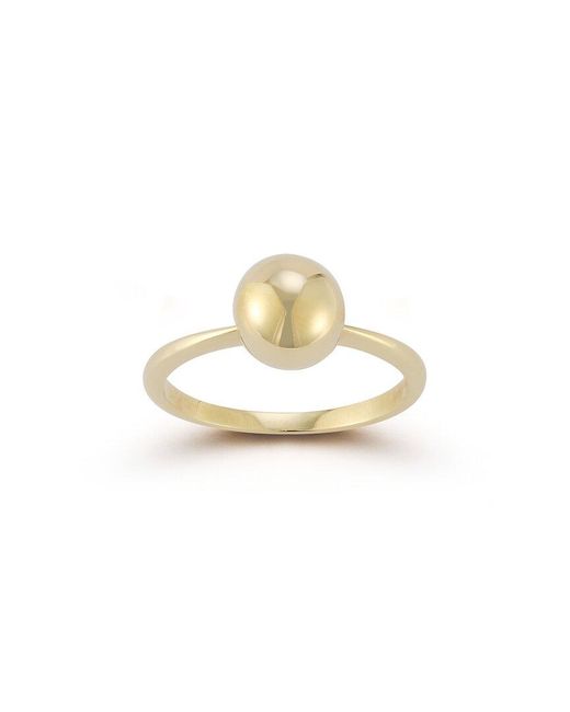 Ember Fine Jewelry White 14k Polished Ball Ring
