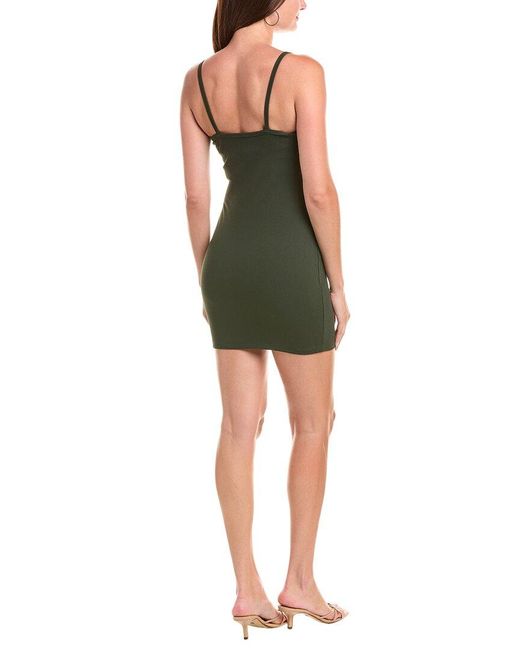 Susana Monaco Green Rib String Dress