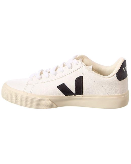 Veja White Campo Leather Sneaker