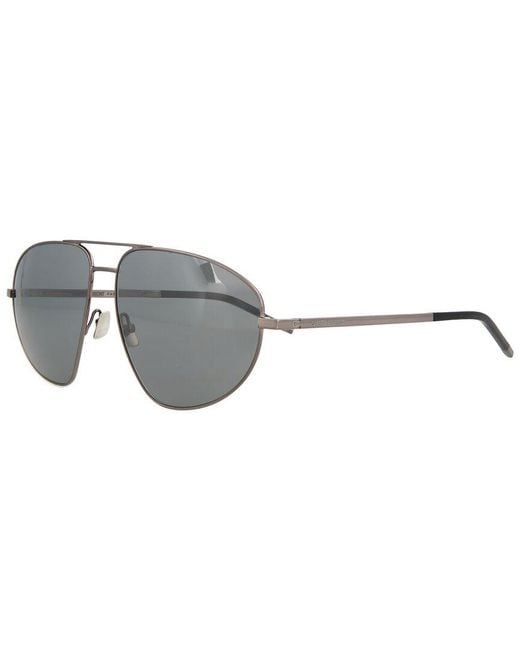 Saint Laurent Gray Sl211 60mm Sunglasses for men
