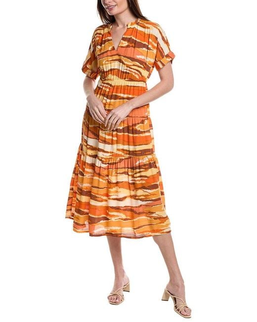 ANNA KAY Orange Le Paris Maxi Dress