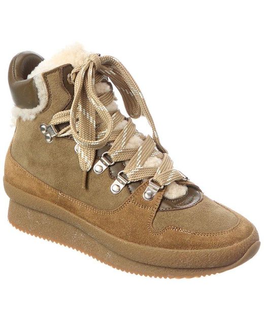 Isabel Marant Natural Delena Suede Boot