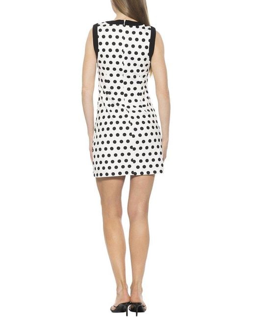 Alexia Admor White Piper Shift Dress