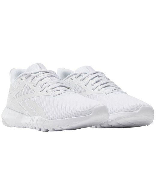 Reebok White Flexagon Force 4 Sneaker