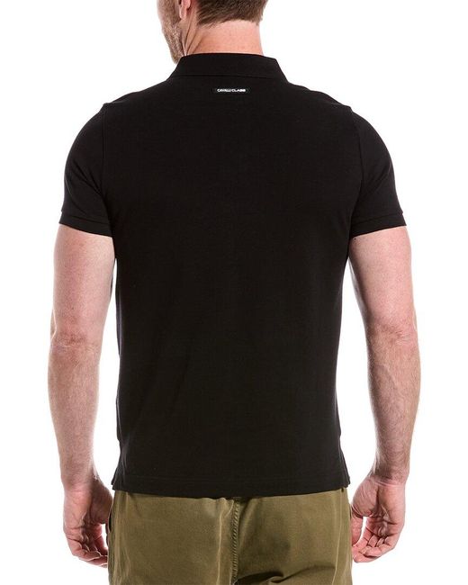 Psykologisk leje Mob Class Roberto Cavalli Regular Fit Polo Shirt in Black for Men | Lyst