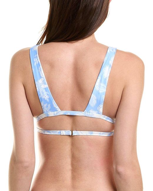LSPACE Blue Space Avery Bikini Top