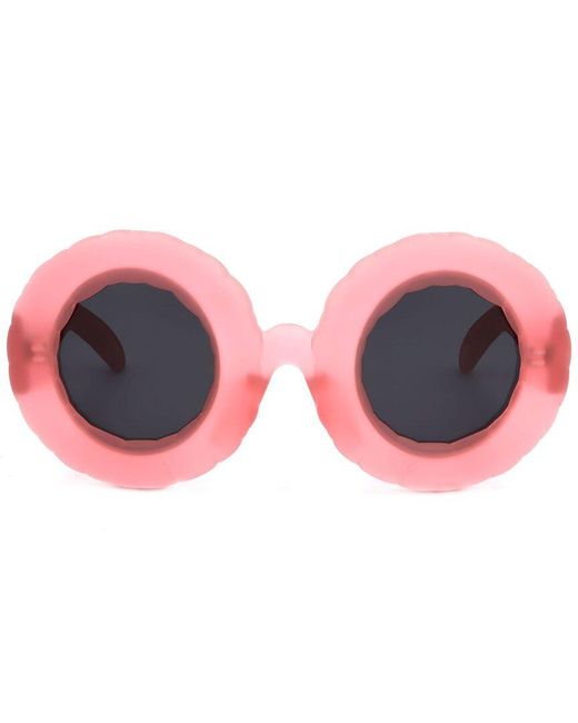 Linda Farrow Pink Jeremy Scott By Jspool 48mm Sunglasses