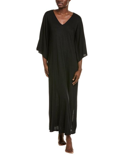 Natori Black Heather Caftan