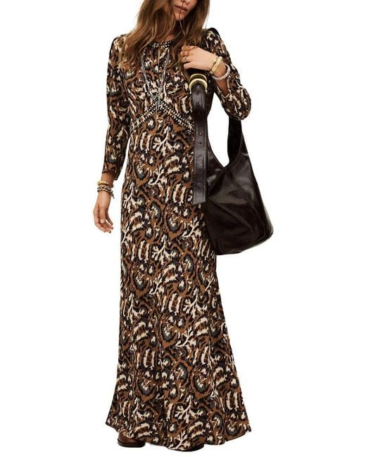 Ba&sh Brown Onoa Dress