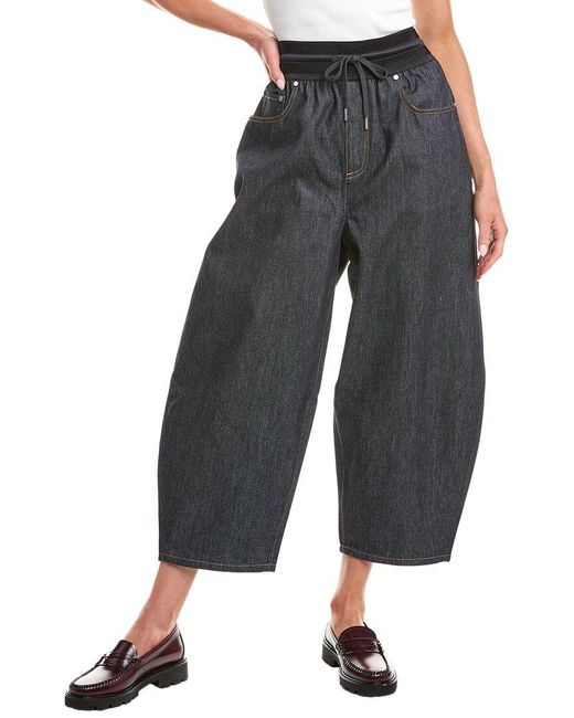 Helmut Lang Gray Cocoon Jean