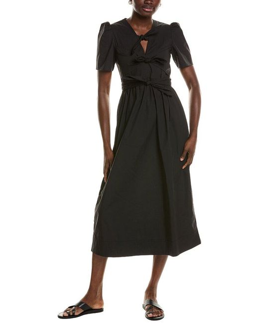 JLuxe Black Midi Dress