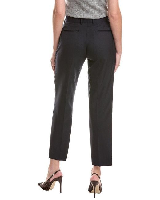 Officine Generale Black Officine Generale Roxane Wool Pant