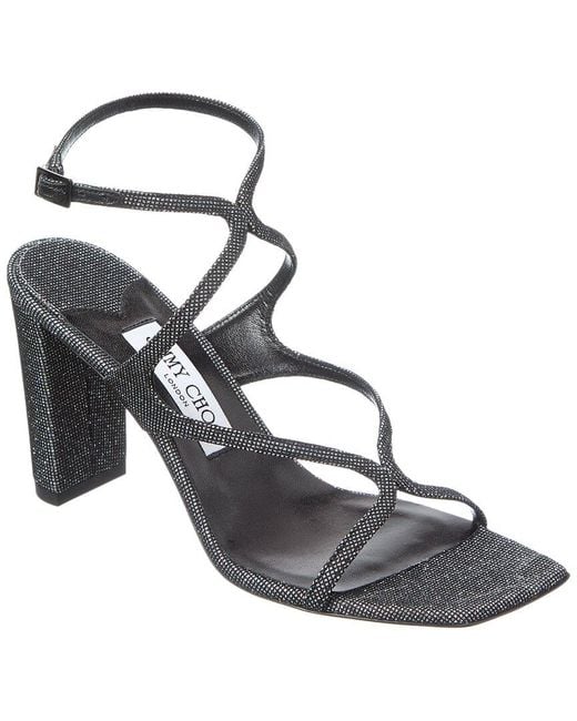 Jimmy Choo Metallic Azie 85 Glitter Sandal