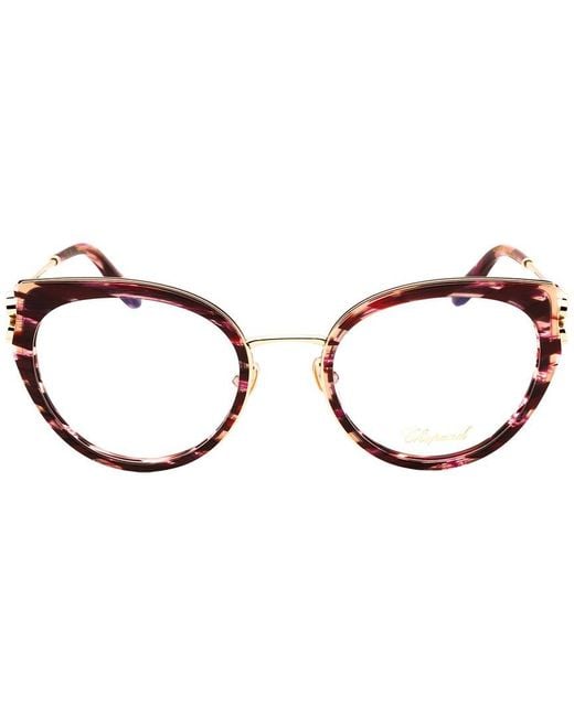 Chopard Red 52Mm Optical Frames