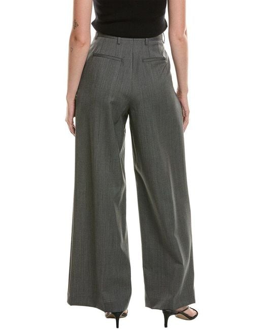 Officine Generale Black Elia Wool Pant