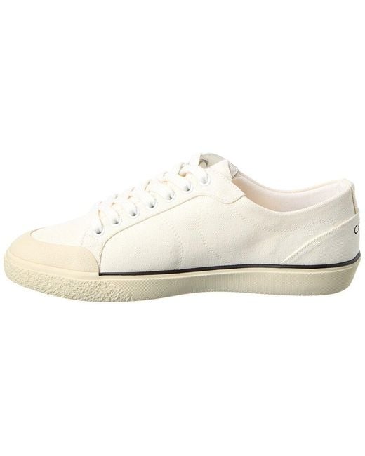 Céline White Alan Canvas Sneaker