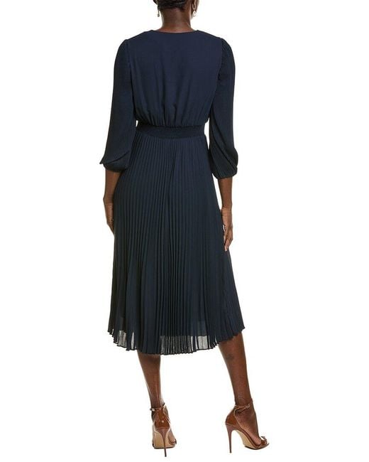 Nanette Lepore Blue Midi Dress