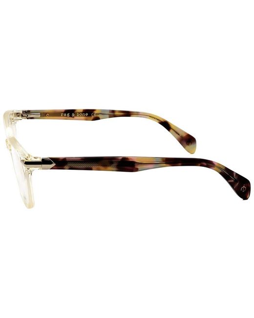 Rag & Bone White 49Mm Optical Frames