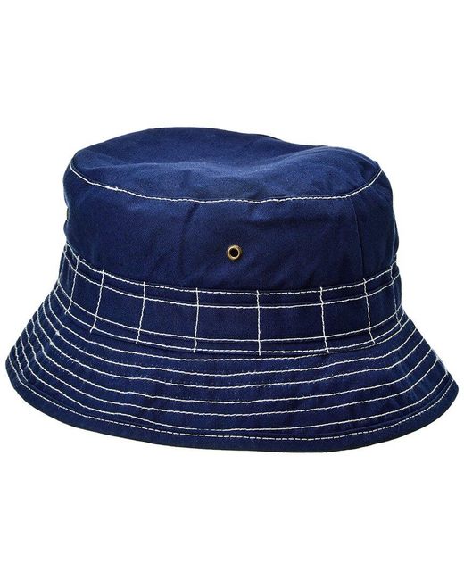 Alex Mill Blue Brut X Bucket Hat for men