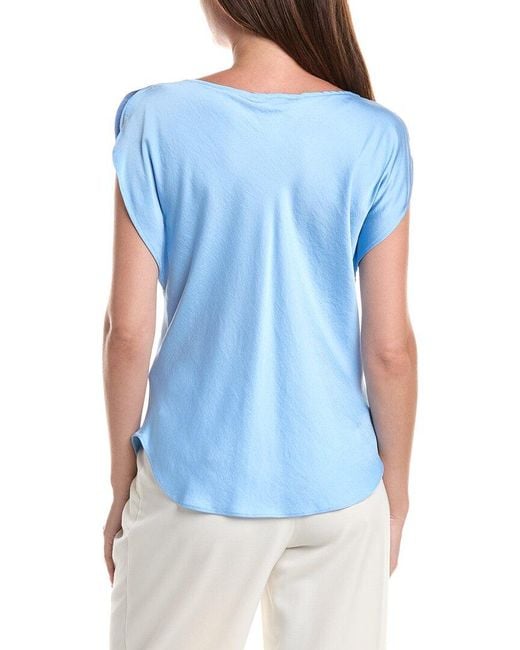 Joseph Ribkoff Blue Sleeveless Blouse