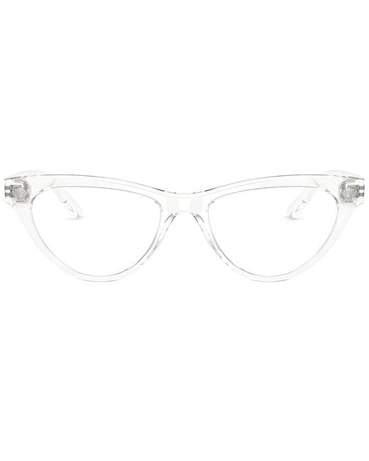 Versace White 52Mm Optical Frames