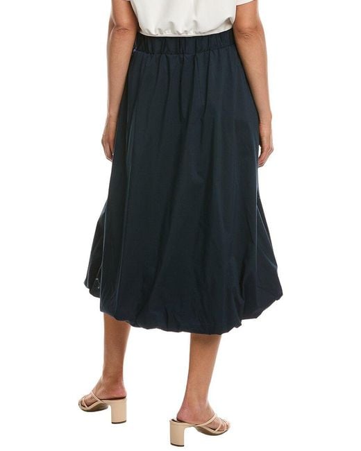 Nanette Lepore Blue Solid Skirt