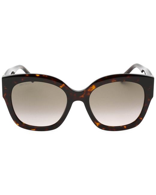 Jimmy Choo Black Leela/s 55mm Sunglasses