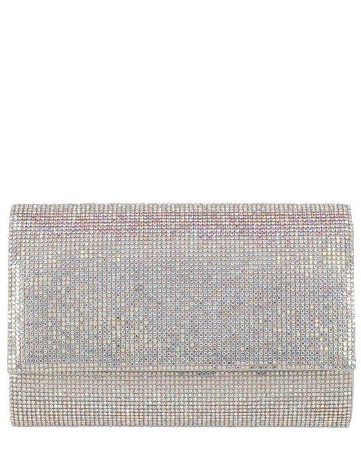 Jessica Mcclintock Gray Alexis Sparkle Clutch