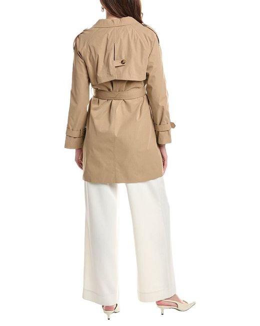 NVLT Natural Classic Double-Breasted Trench Coat