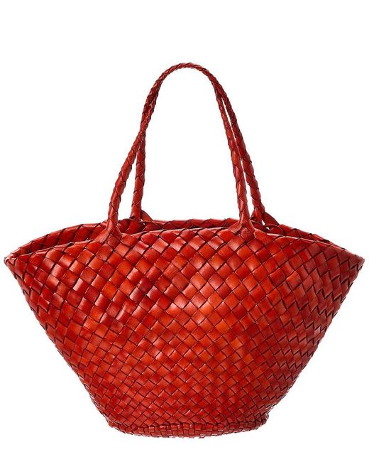 Dragon Diffusion Egola Leather Tote in Red | Lyst UK
