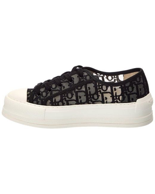 Dior Black Canvas & Mesh Sneaker
