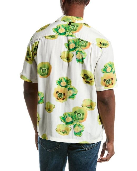 Rag & Bone Green Avery Shirt for men